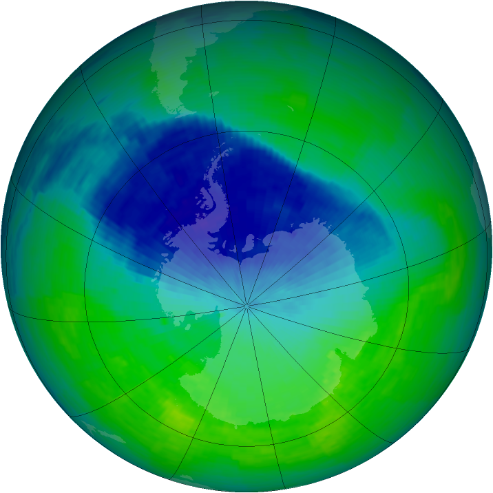 Ozone Map 1994-11-15